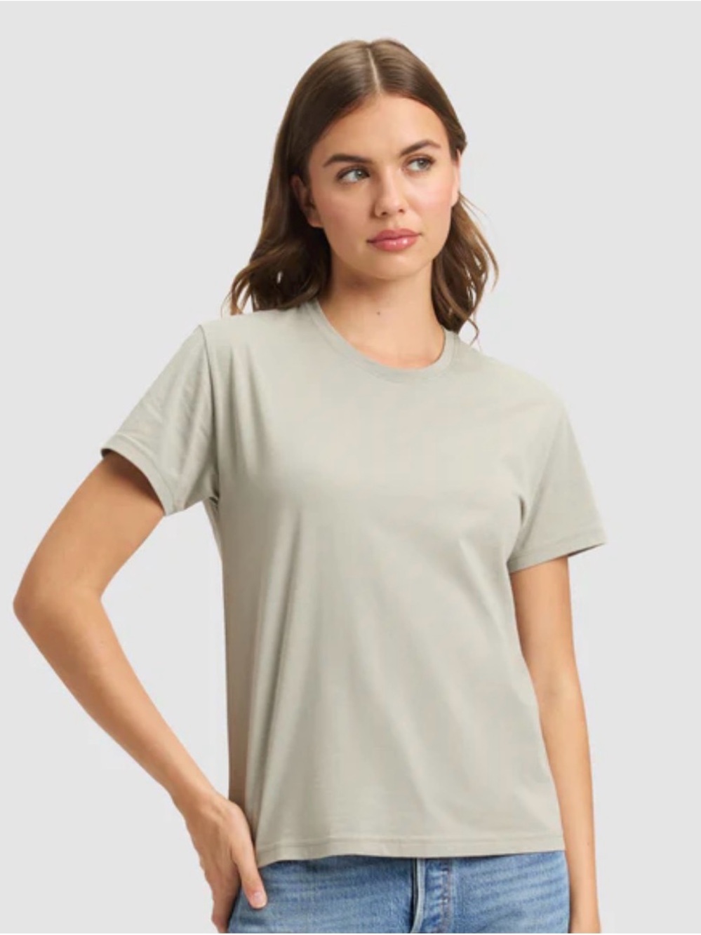 Cozy Earth Women’s Easy Tee in Palm - Size Medium NWT